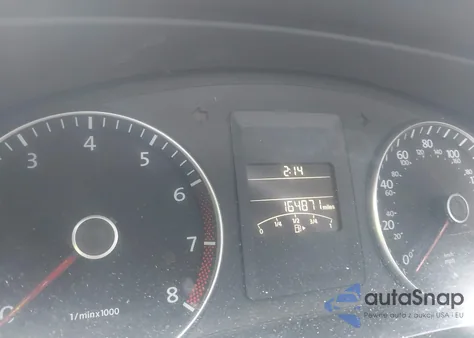 2013 Volkswagen Jetta 2.5L Se из США, поврежденный, VIN 3VWDP7AJ5DM353802